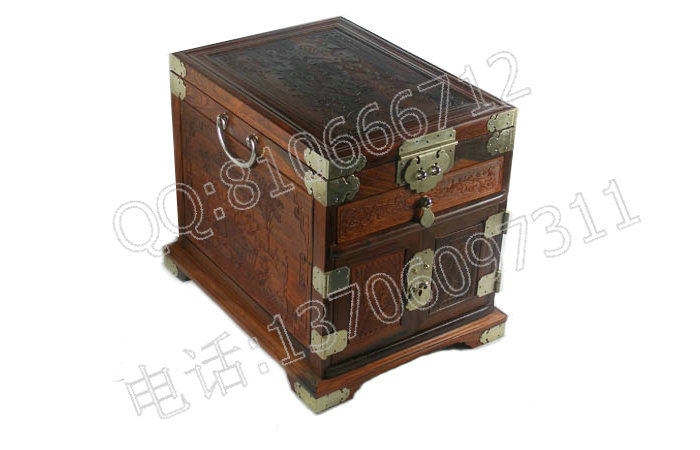 三童獻(xiàn)壽梳妝盒、收納盒